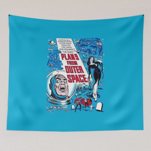 Item preview, Plan 9 from Outer Space by Ed Wood Movie Poster designed and sold by PeacefulRiver.