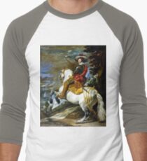 Diego Velázquez Don Gaspar de Guzmán Men's Baseball ¾ T-Shirt