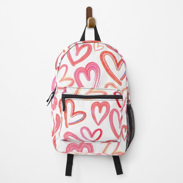 Item preview, Preppy Room Decor -	Lots of Love Hearts Collage on White designed and sold by Shop Your Aesthetic.