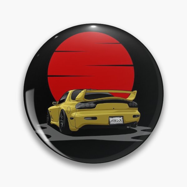 Item preview, Mazda rx7 RED SUN designed and sold by BystonStore.
