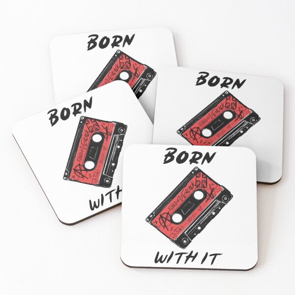 Item preview, Born with it, Punk Cassette designed and sold by MindBlownWill.
