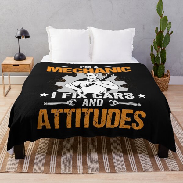 Item preview, I'm a Mechanic I Fix Cars And Attitudes T-Shirt Cars T-Shirt designed and sold by iconra.