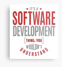 Software Development Thing Metal Print