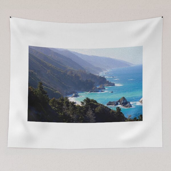Item preview, Big Sur Print 1 designed and sold by grandreverie.