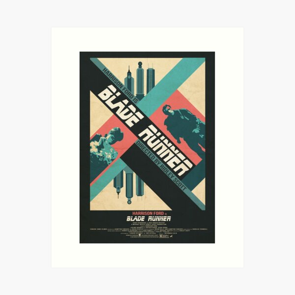 Blade Runner (1982) Original R2015 French Grande Movie Poster - Original  Film Art - Vintage Movie Posters