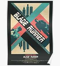 Ridley Scott's Blade Runner Film Poster Poster