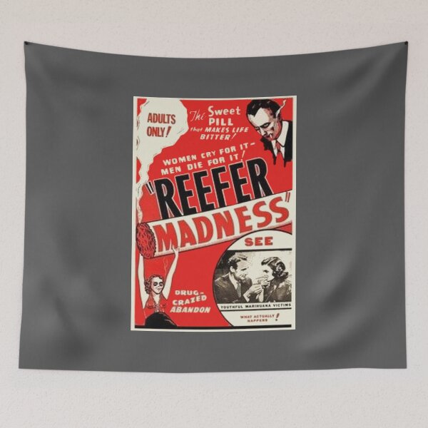 Item preview, Reefer Madness Movie Poster designed and sold by PeacefulRiver.