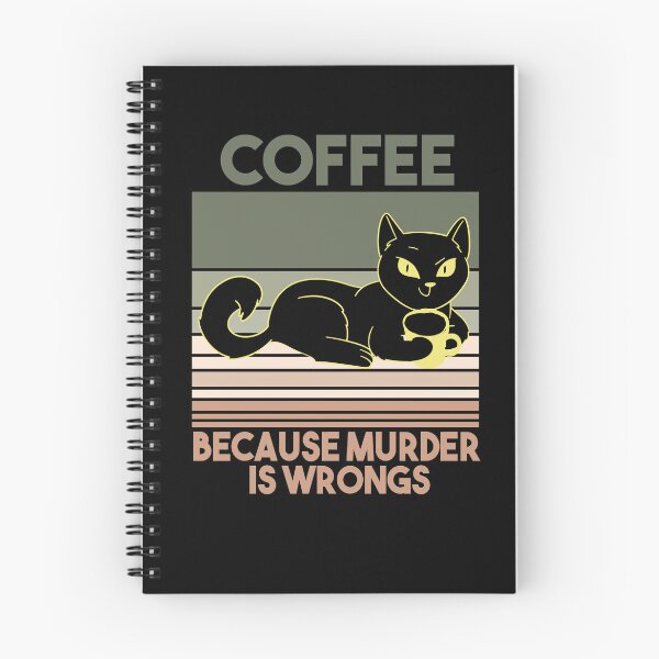 Item preview, Coffee Because Murder Is Wrongs designed and sold by Heddar Badreddine.