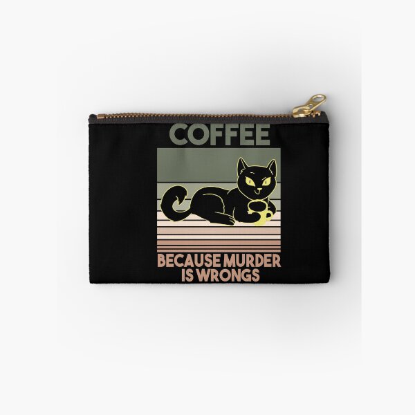 Item preview, Coffee Because Murder Is Wrongs designed and sold by Heddar Badreddine.