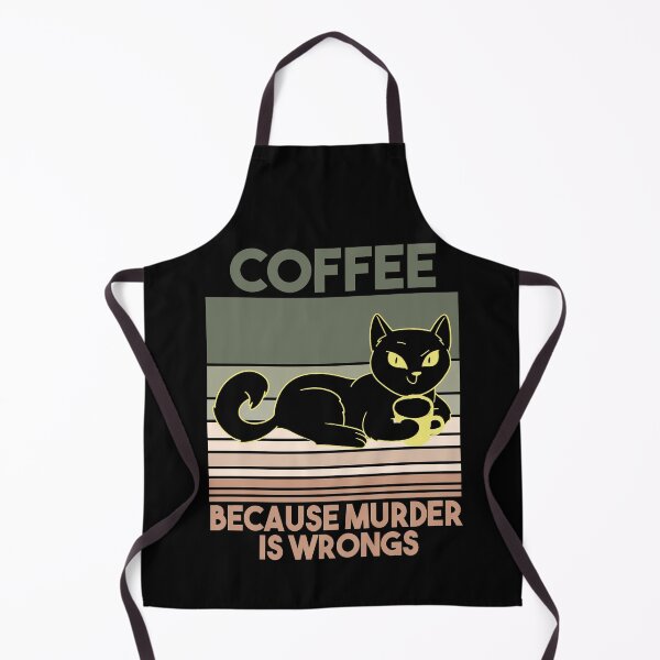 Item preview, Coffee Because Murder Is Wrongs designed and sold by Heddar Badreddine.