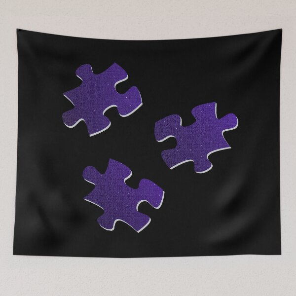 Item preview, Puzzle pieces night patterns, geometric patterns, cool nature designs designed and sold by Kirei-Lily.