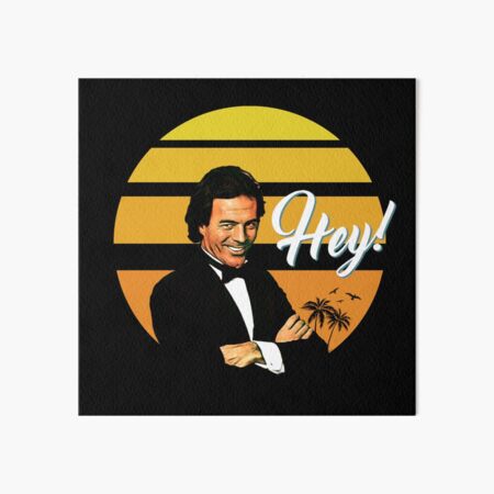 Julio Iglesias Lámina rígida