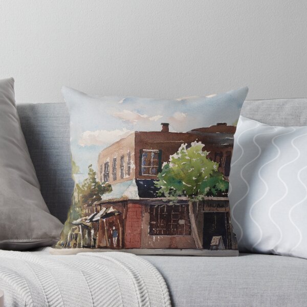 Item preview, Plein air painting of Cary, North Carolina (USA) designed and sold by rfoxphoto.