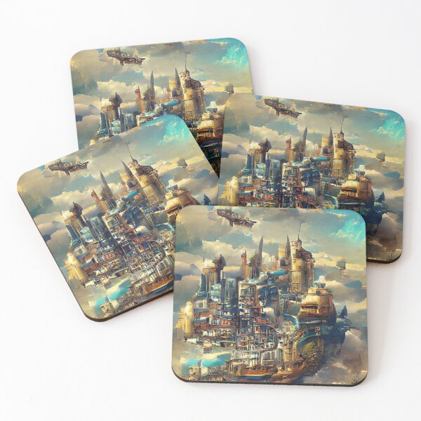 Item preview, Floating Sky City designed and sold by Arkneer.