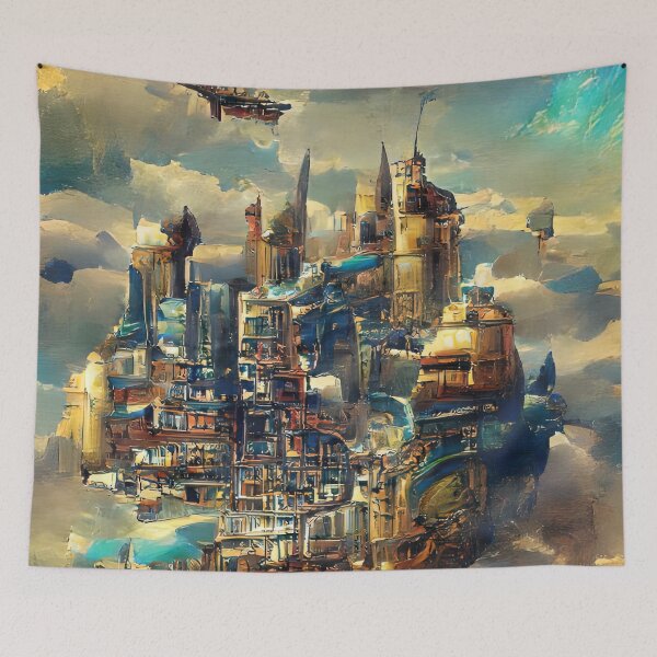 Item preview, Floating Sky City designed and sold by Arkneer.