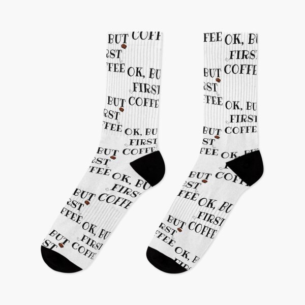 Item preview, Ok But First Coffee : funny coffee saying, coffee lovers gift designed and sold by Miaberzo.