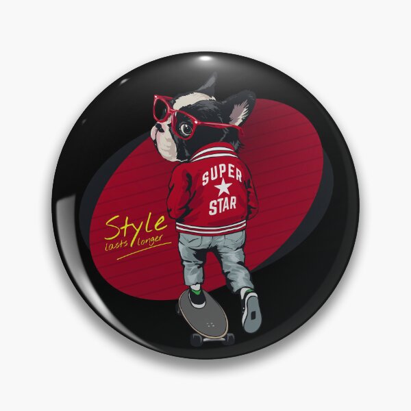 Item preview, Skateboarding - Super Star Dog designed and sold by Store-Designify.