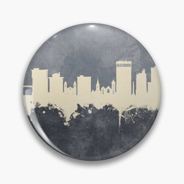 Artikelvorschau, Asheville North Carolina Skyline entworfen und verkauft von ArtPrints.