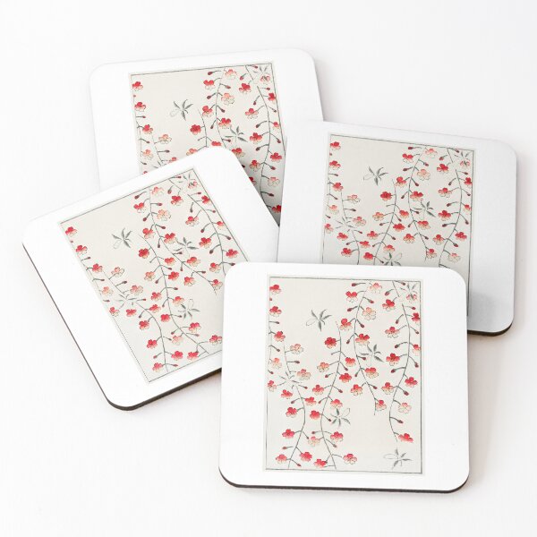 Item preview, Cherry blossom illustration from Bijutsu Sekai (1893-1896) by Watanabe Seitei (Classic Japanese Vintage Illustration Pattern) designed and sold by POSTERAMALA.
