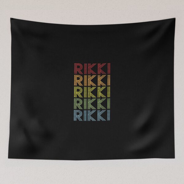 Item preview, Rikki Name T Shirt - Rikki Vintage Retro Rikki Name Gift Item Tee designed and sold by oslandefren.