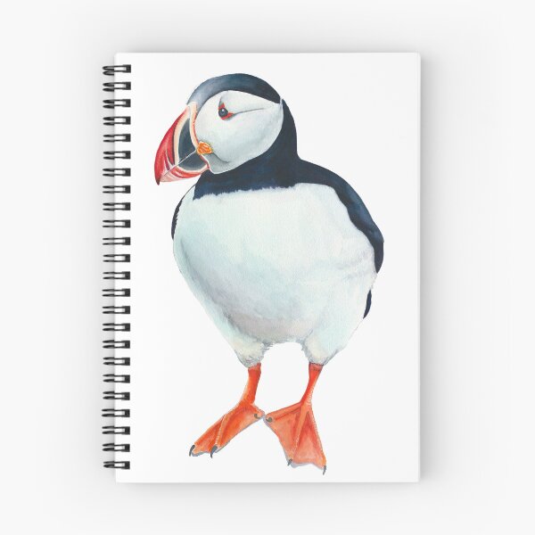 Item preview, Puffin watercolor designed and sold by Petrún Sigurðardóttir.