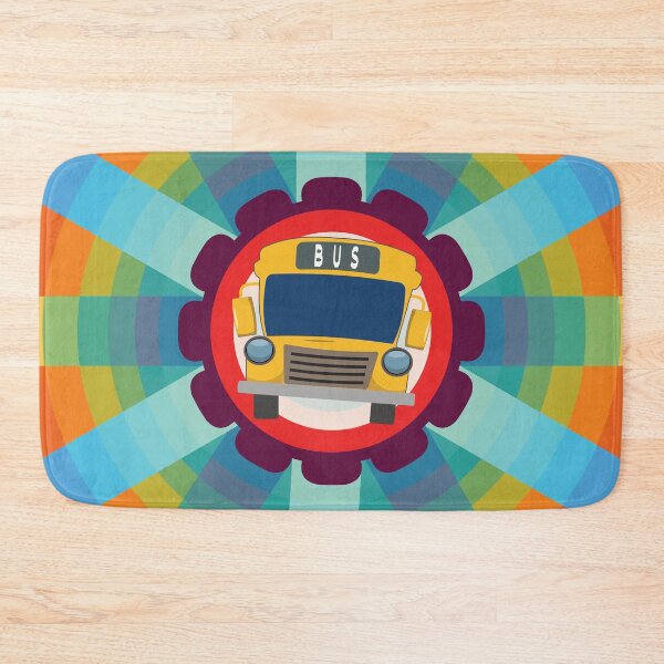 Item preview, Just A Boy Who Loves School Buses - Colorful Design designed and sold by FridPix.