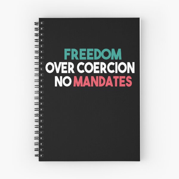 Item preview, No Vaccine Anti Vaccine Freedom Over Coercion No Mandates designed and sold by Heddar Badreddine.