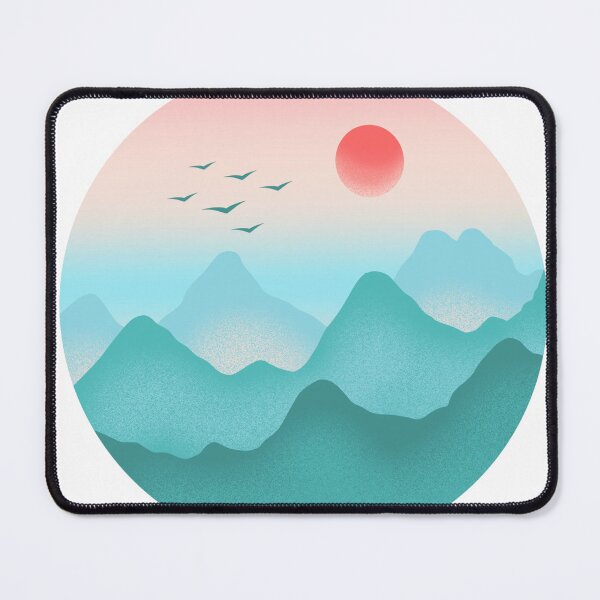 Item preview, Sunrise in hills designed and sold by Omkar Upadhyay.