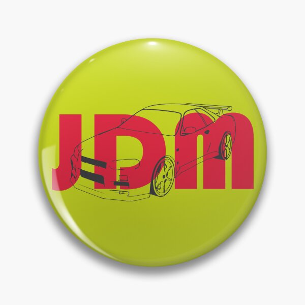 Item preview, RED Nissan GT-R JDM Drift tokyo petrol head japan nippon car badge designed and sold by angelpardo.
