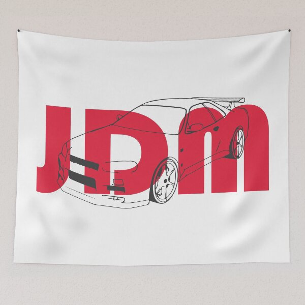 Item preview, RED Nissan GT-R JDM Drift tokyo petrol head japan nippon car badge designed and sold by angelpardo.