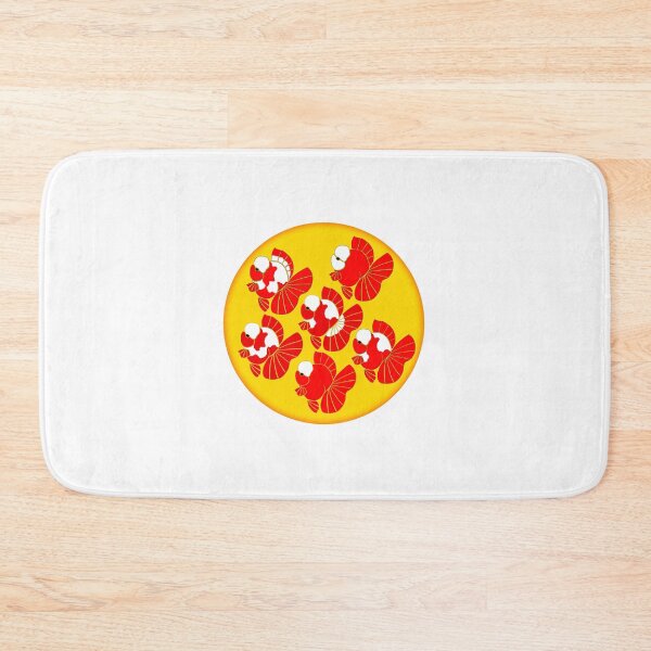 Item preview, R/W Oranda Logo in Yellow  012922 designed and sold by Nosnah.