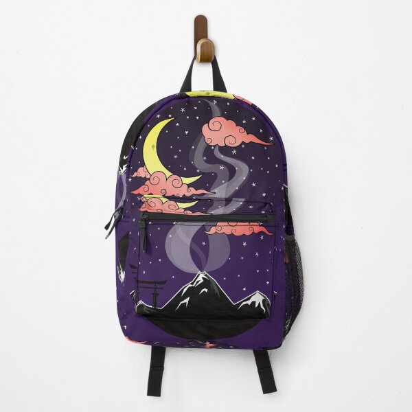 Item preview, Magical Realm - Japanese Style with Moon, clouds, and stars designed and sold by Abhishek Goldar.