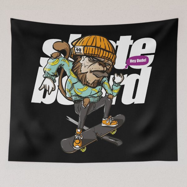Item preview, Skateboarding - Monkey designed and sold by Store-Designify.