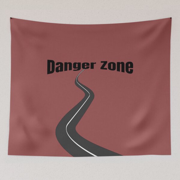 Item preview, Danger Zone Road to Curves And Nowhere designed and sold by TastySpace.