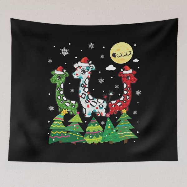 Item preview, Giraffe Christmas designed and sold by tranhungtdu.