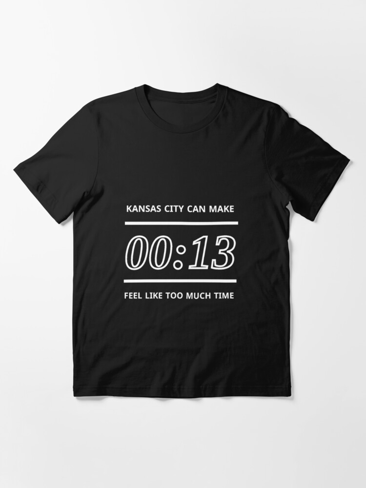 13 seconds chiefs shirt' Essential T-Shirt for Sale by Azalnchop