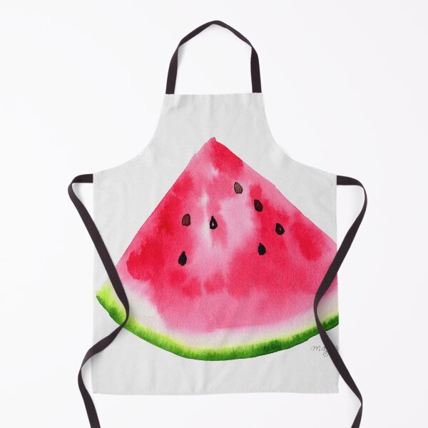 Item preview, Yummy watermelon 2.- handpainted watercolor artwork designed and sold by magnoliART botanical_kata.