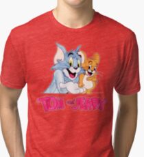 Tom and Jerry Tri-blend T-Shirt