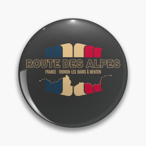 Aperçu de l'œuvre D902 Route des Alpes France 2022 T-shirt rétro Design créée et vendue par ROADTROOPER.