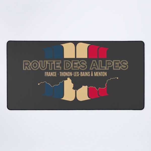 Item preview, D902 Route des Alpes France 2022 Retro Tee Design designed and sold by ROADTROOPER.