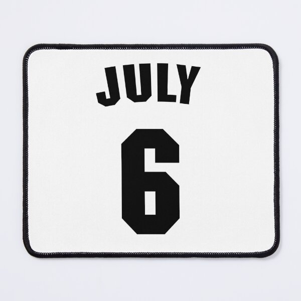 Item preview, Date of birth 6 July birthday gift sport design designed and sold by Panya-Design.