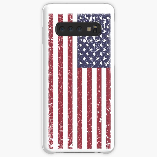 Vintage Look Stars and Stripes American Flag Samsung Galaxy Snap Case