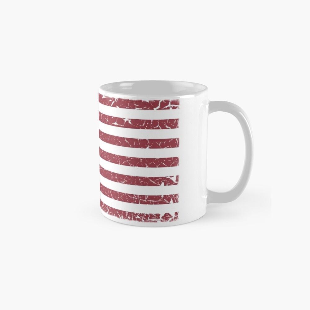 Vintage Look Stars And Stripes American Flag Mugs By