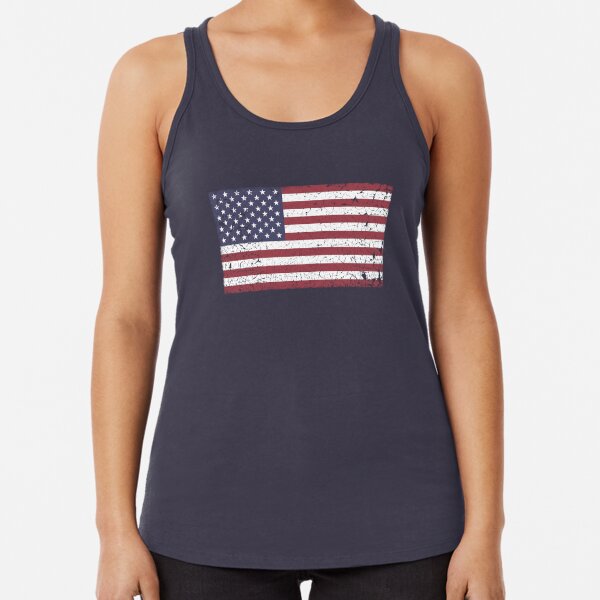Tee Hunt Stand for Our National Anthem Tank Top US Flag Patriot Pow MIA Sleeveless