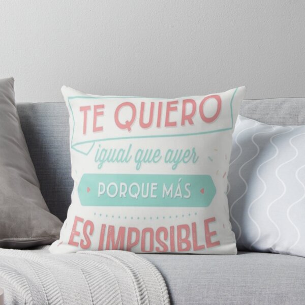 Item preview, Te quiero igual de ayer porque más es imposible designed and sold by Giulia2007.