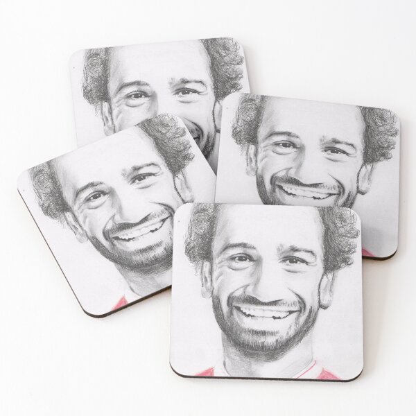 Item preview, Portrait of Mohamed Salah designed and sold by Rockberry.