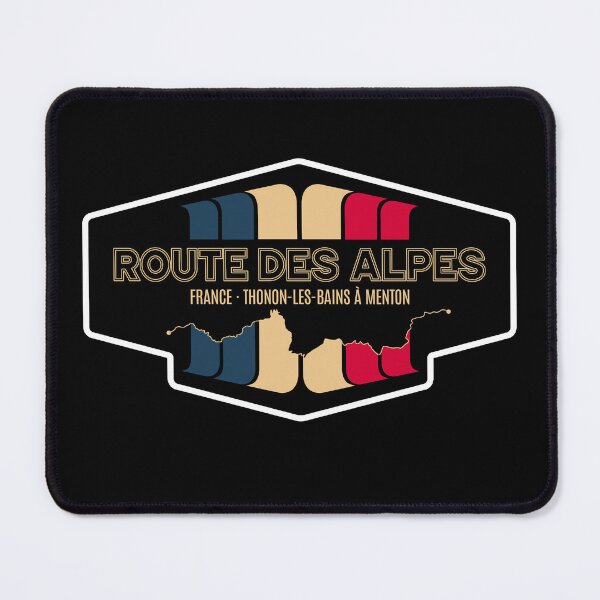 Item preview, D902 Route des Alpes France 2022 Retro Sticker Design designed and sold by ROADTROOPER.