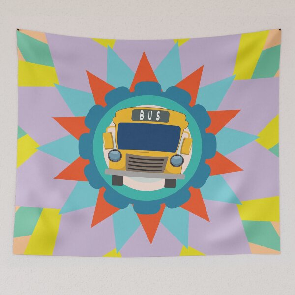 Item preview, Just A Boy Who Loves School Buses - Colorful Design designed and sold by FridPix.
