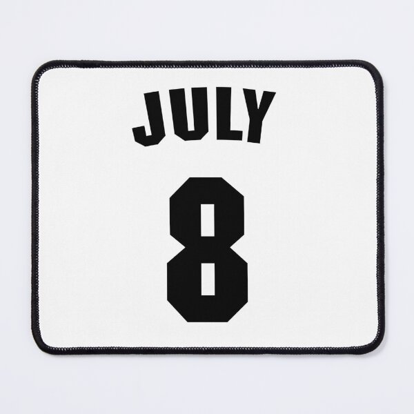 Item preview, Date of birth 8 July birthday gift sport design designed and sold by Panya-Design.