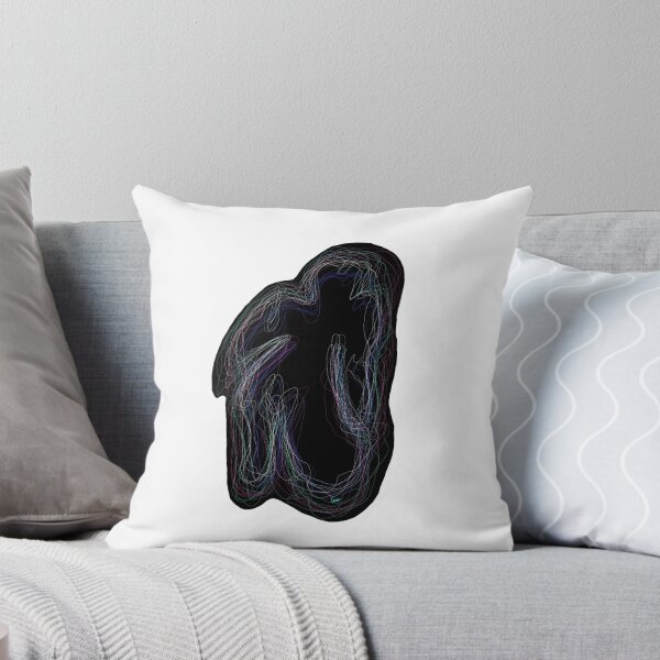 Item preview, Black neon silhouette (white background) designed and sold by MentaLee.